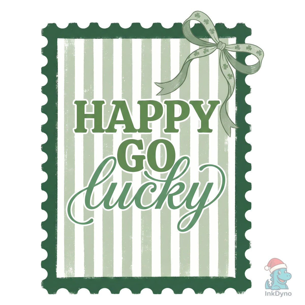 Happy Go Lucky St Patrick's Stamp