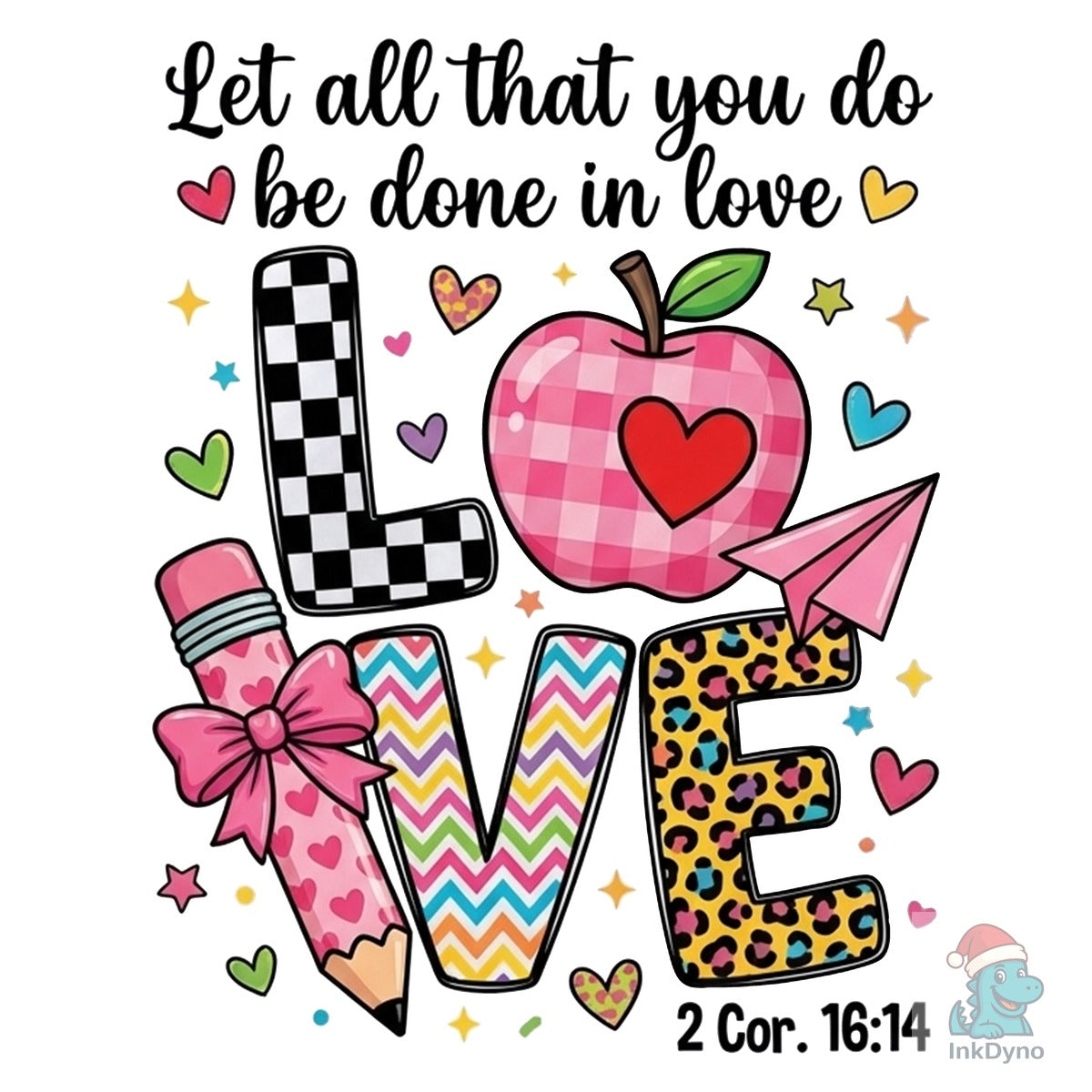 Preppy Teacher Valentine Love
