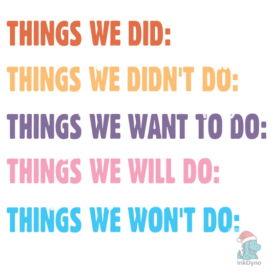 Retro Vintage Things We Did Didn't Want - DTF Transfer