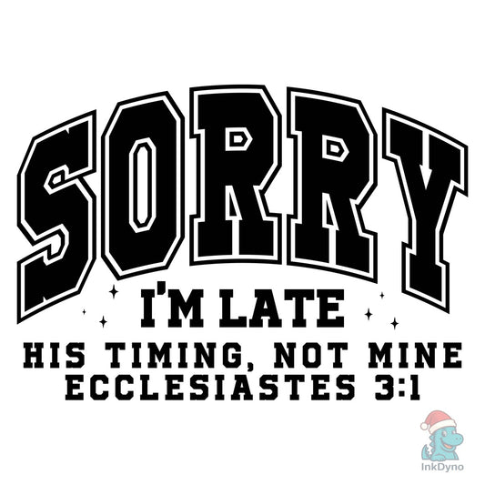 Trendy Christian Jesus Bible Verse - DTF Transfer