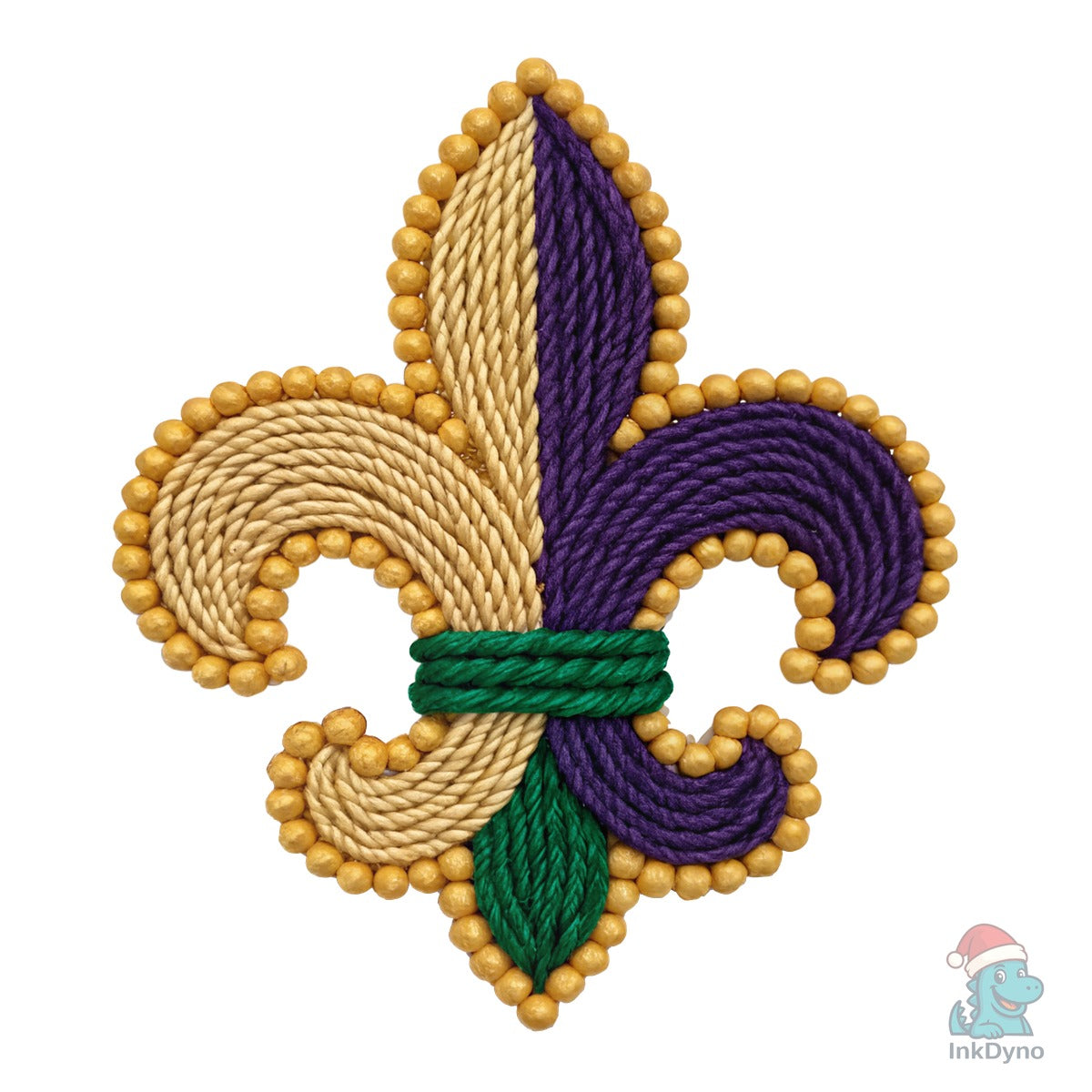 Mardi Gras Knitted Sublimation