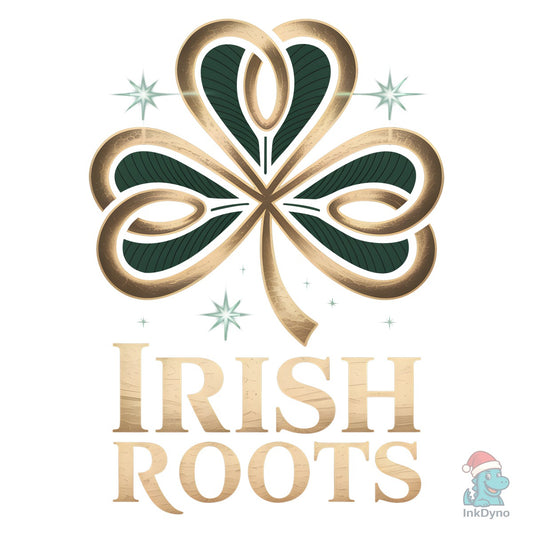 Irish Roots Shamrock Tee - DTF Transfer
