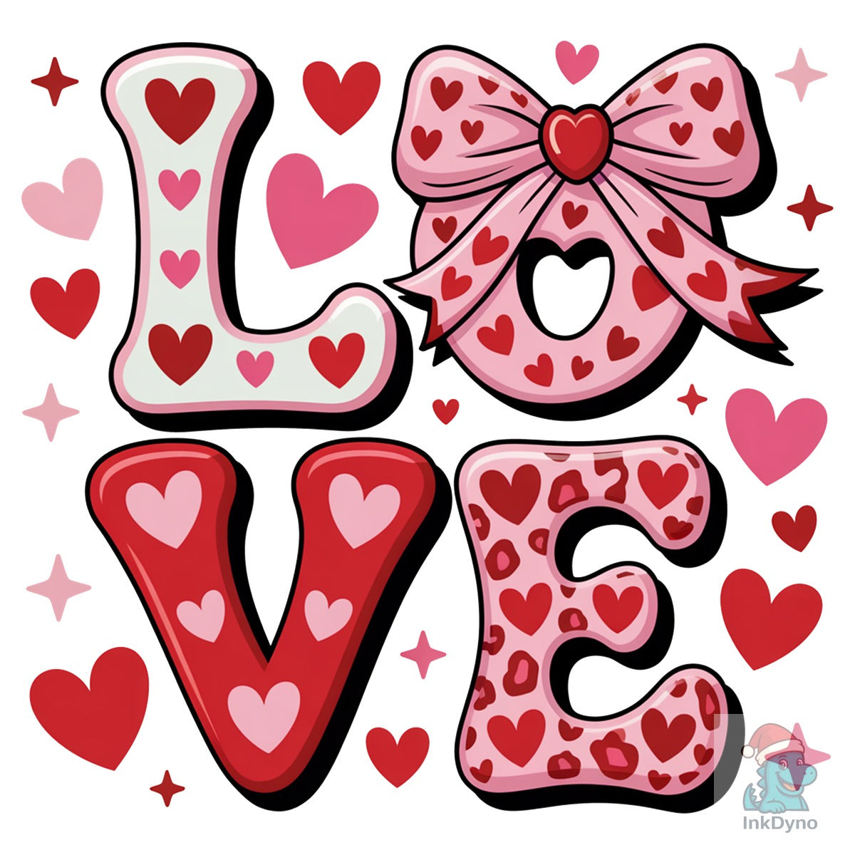 Valentine's Day Love Preppy Coquette
