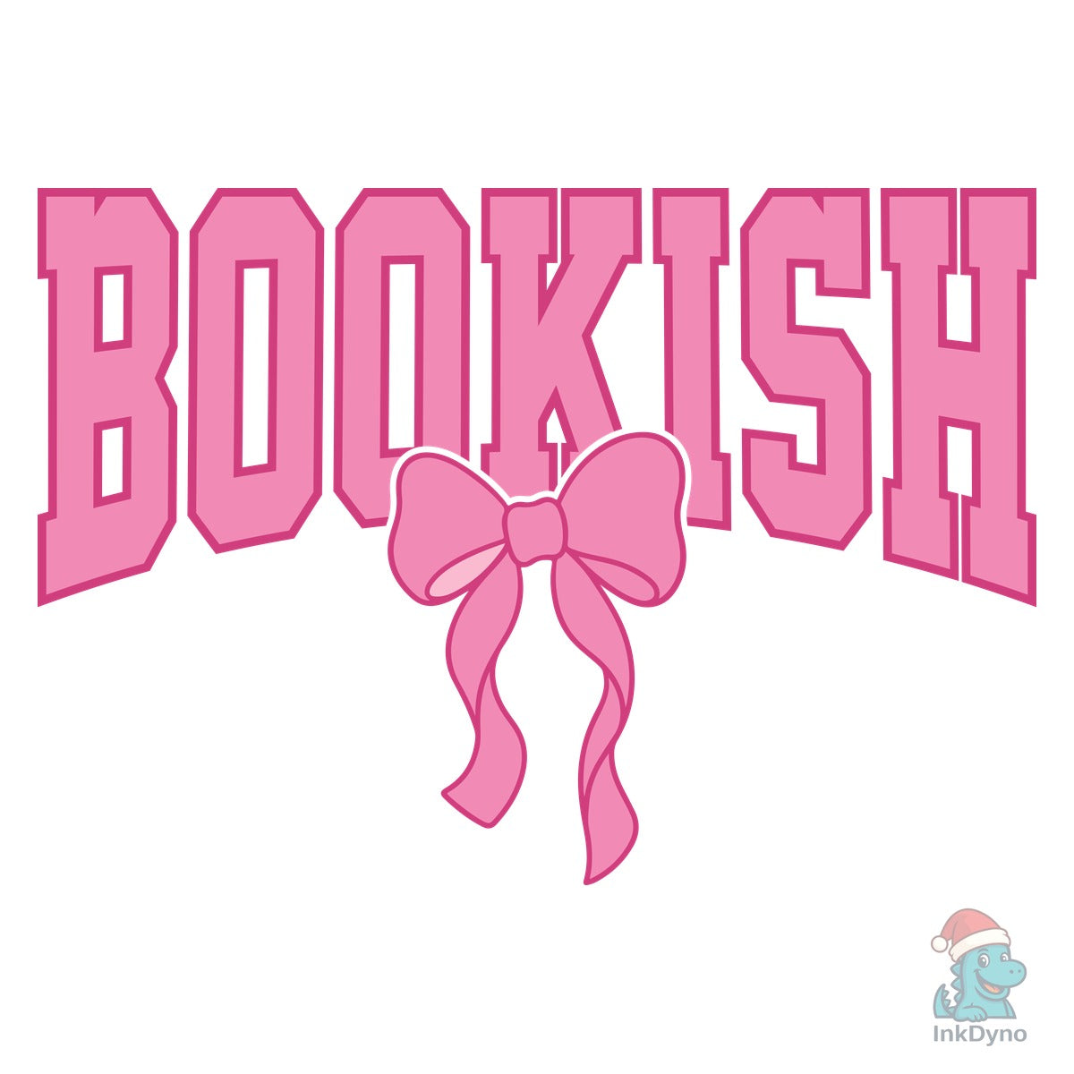 Preppy Bookish Pink Bow