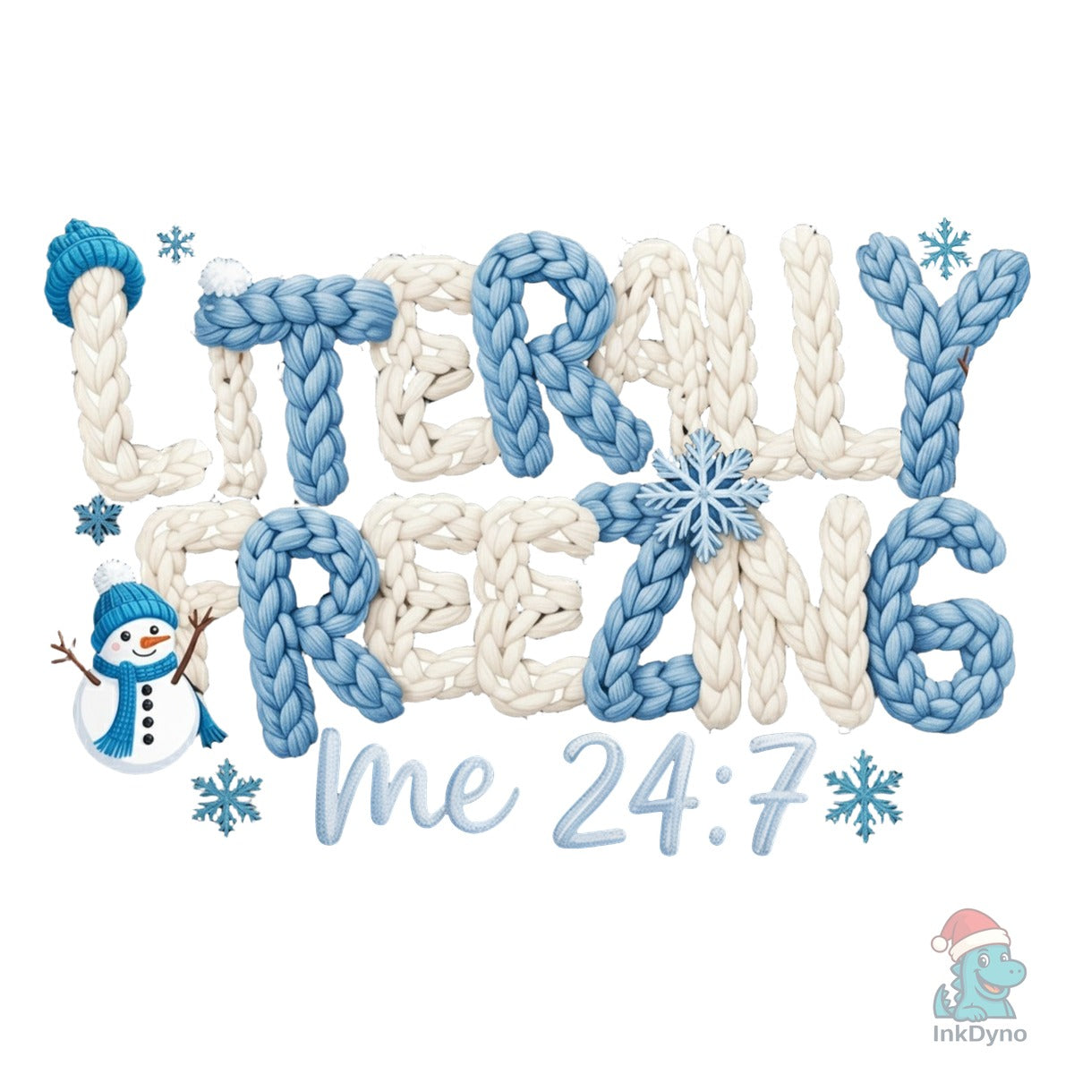 Literally Freezing 24 7 Knit Design