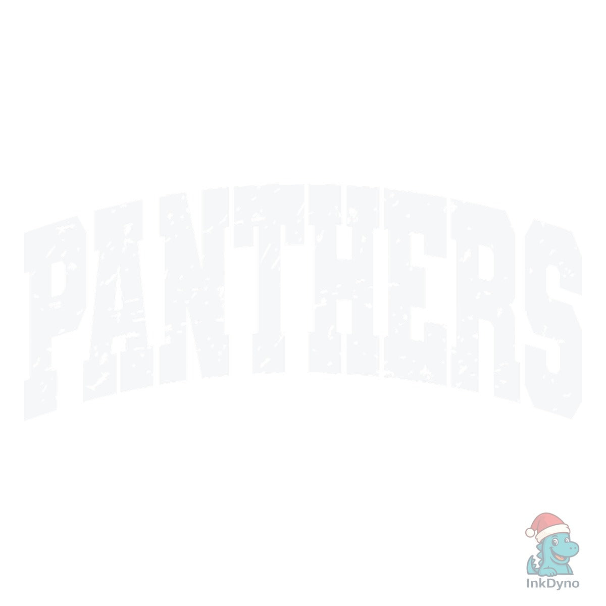 Retro Panthers Distressed Panther