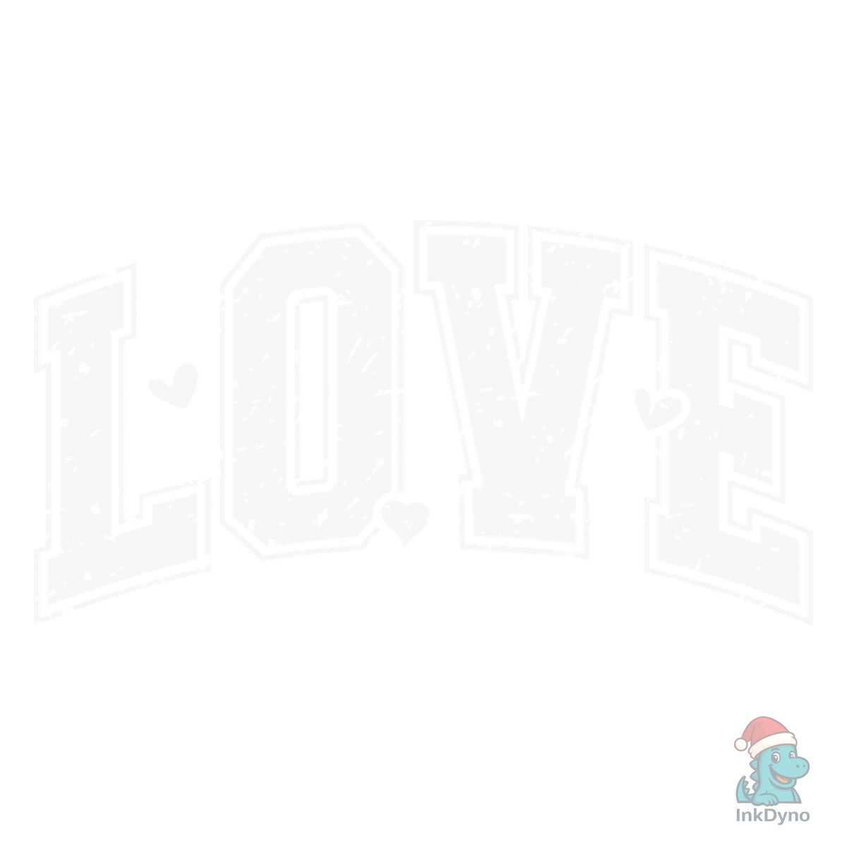 Retro Varsity Love Heart