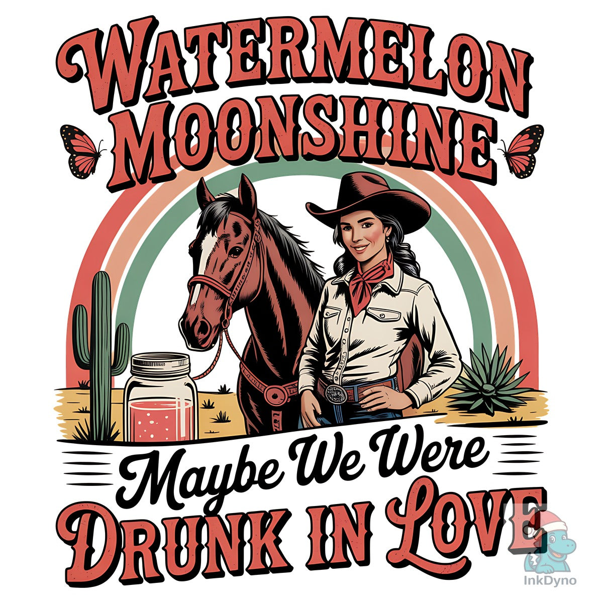 Western Cowgirl Sublimation