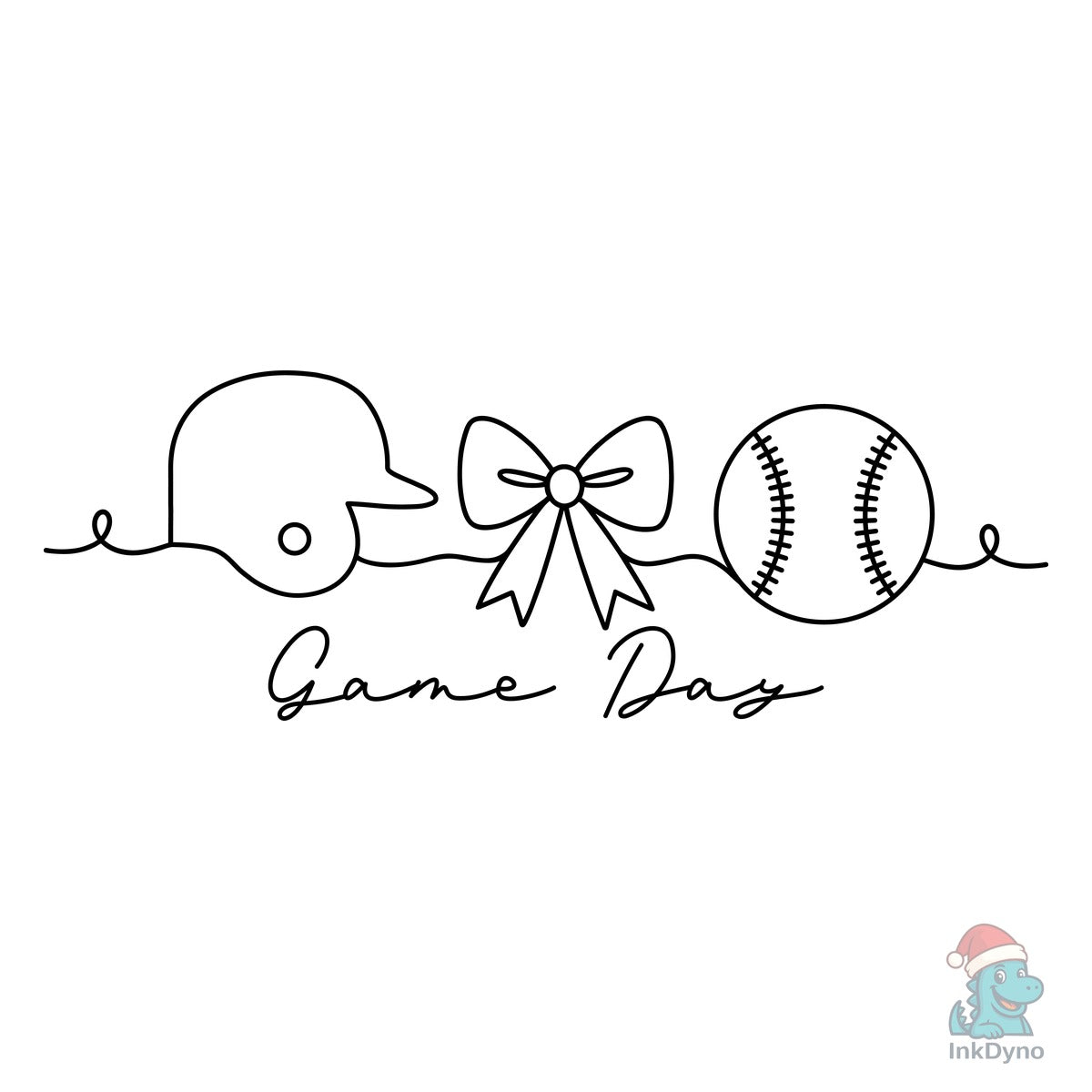 Coquette Game Day Baseball Sport