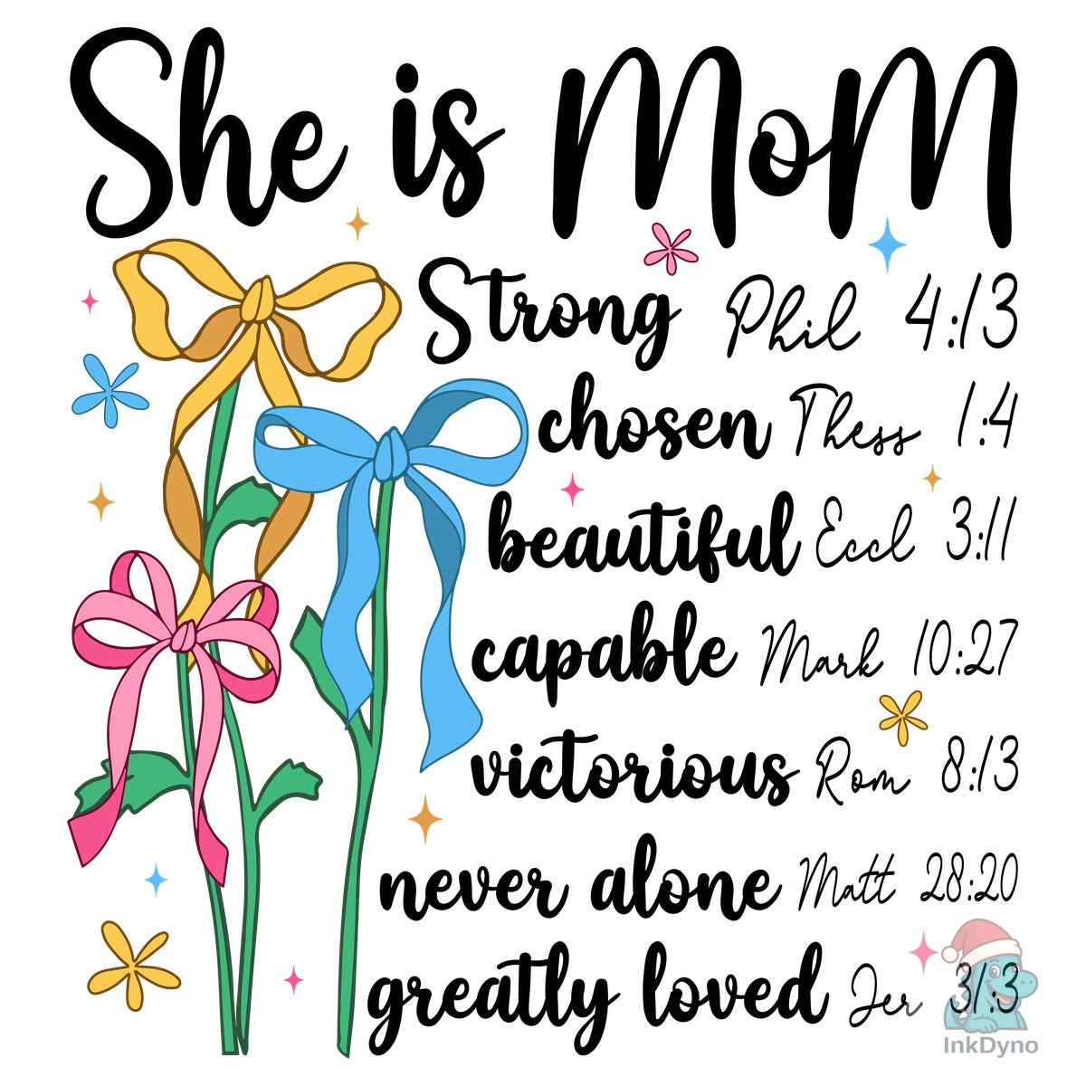 She is Mom Bible Verse