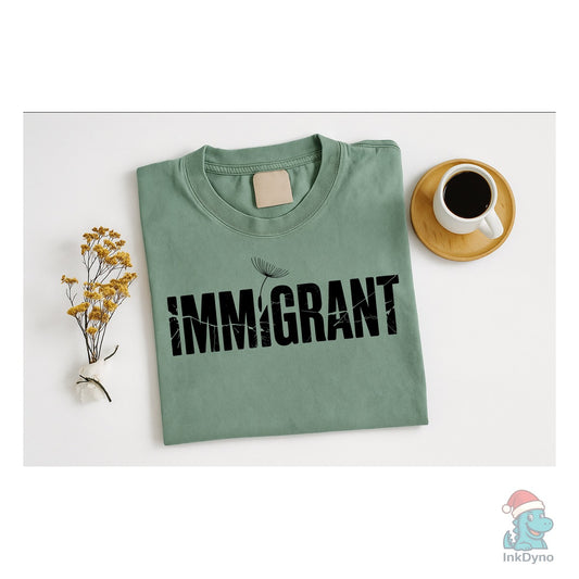 Immigrant Anti Racism Social Justice - DTF Transfer