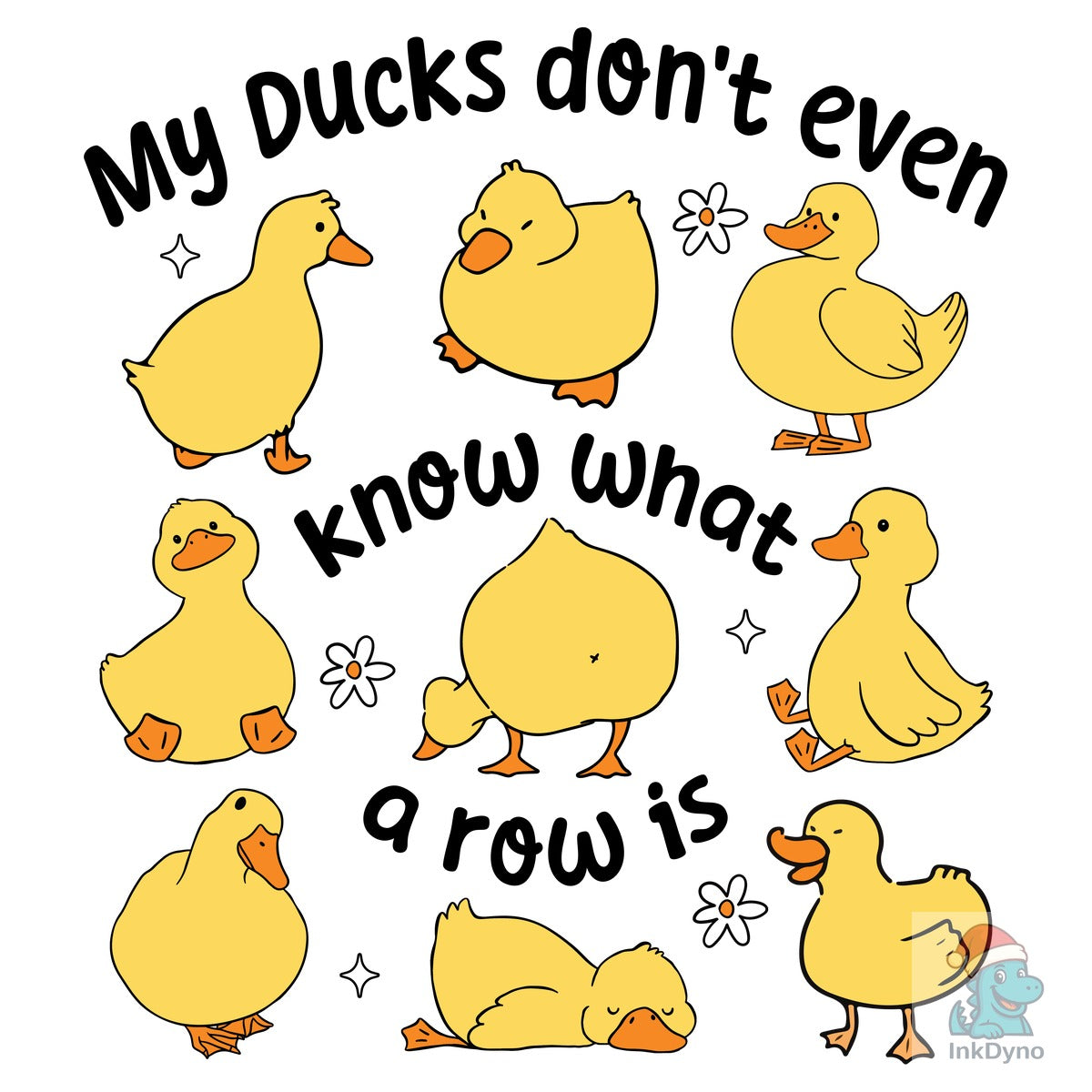 Snarky Ducklings Heat-Press