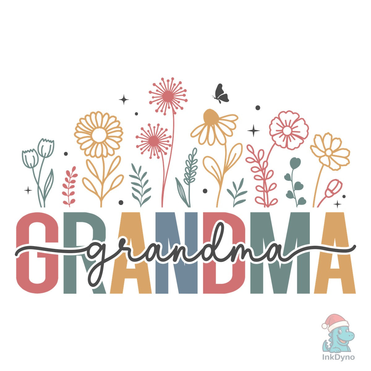 Boho Grandma Floral