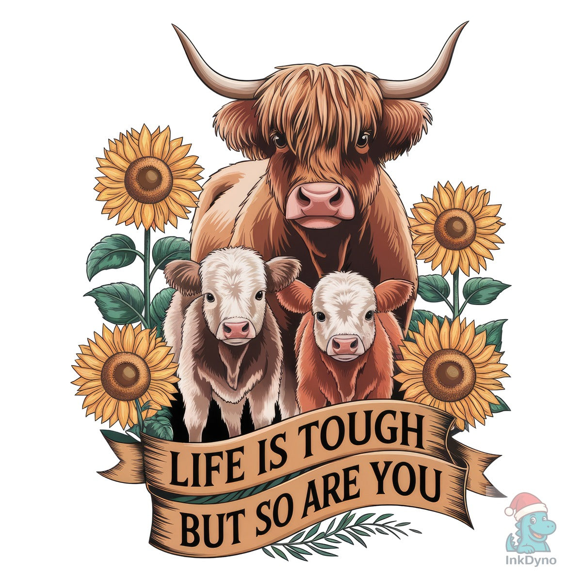 Highland Cow Sublimation