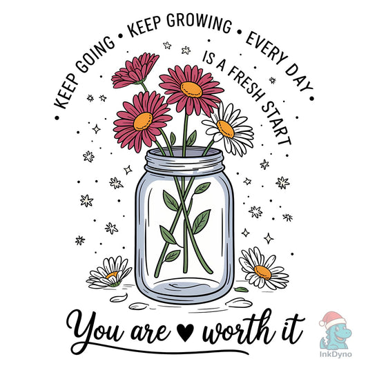 Positive Aesthetic Self Love - DTF Transfer