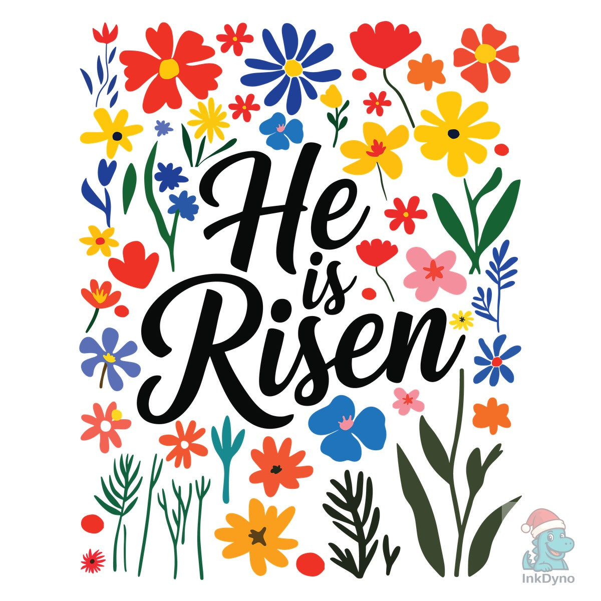 He is Risen Easter Boho
