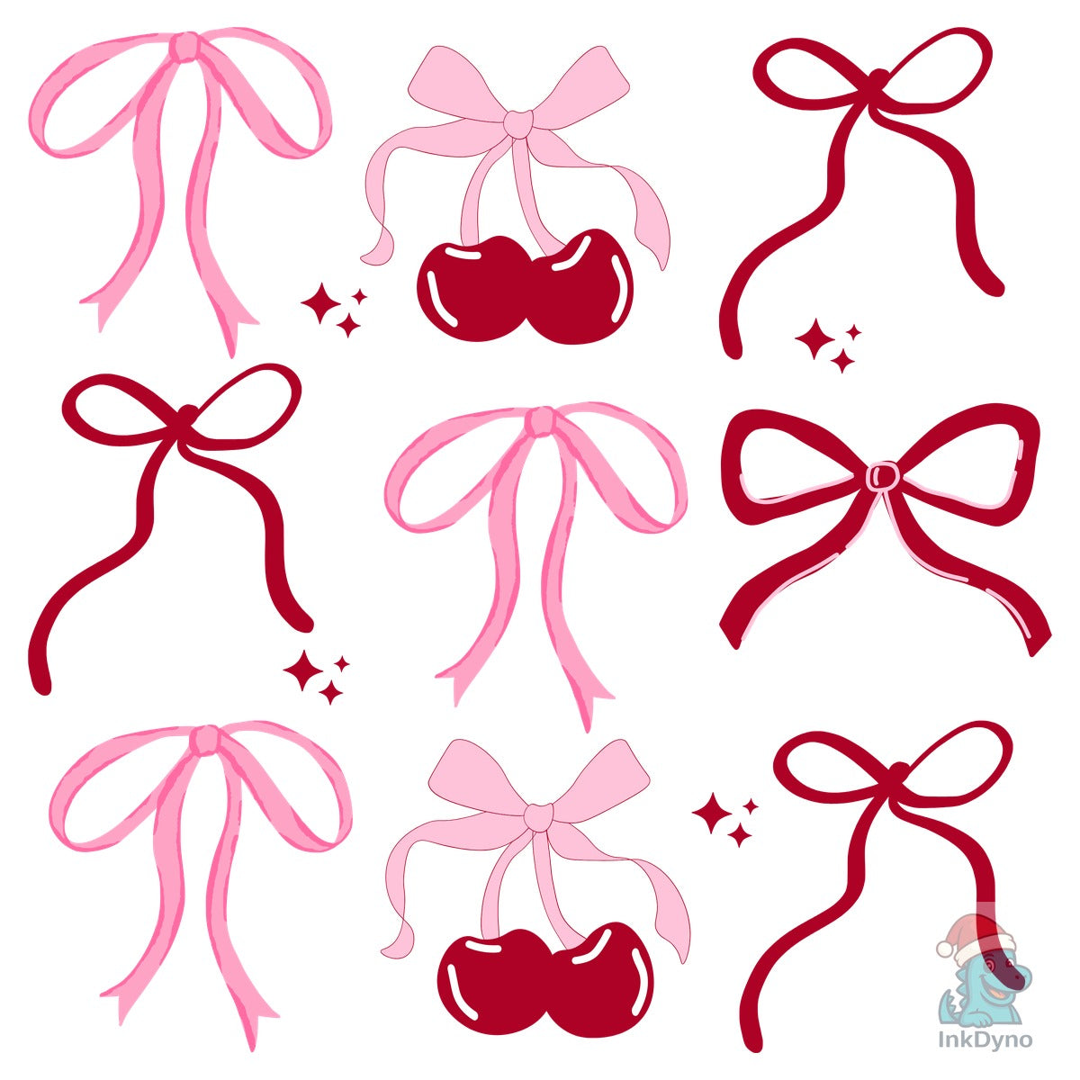 Coquette Valentine Bows