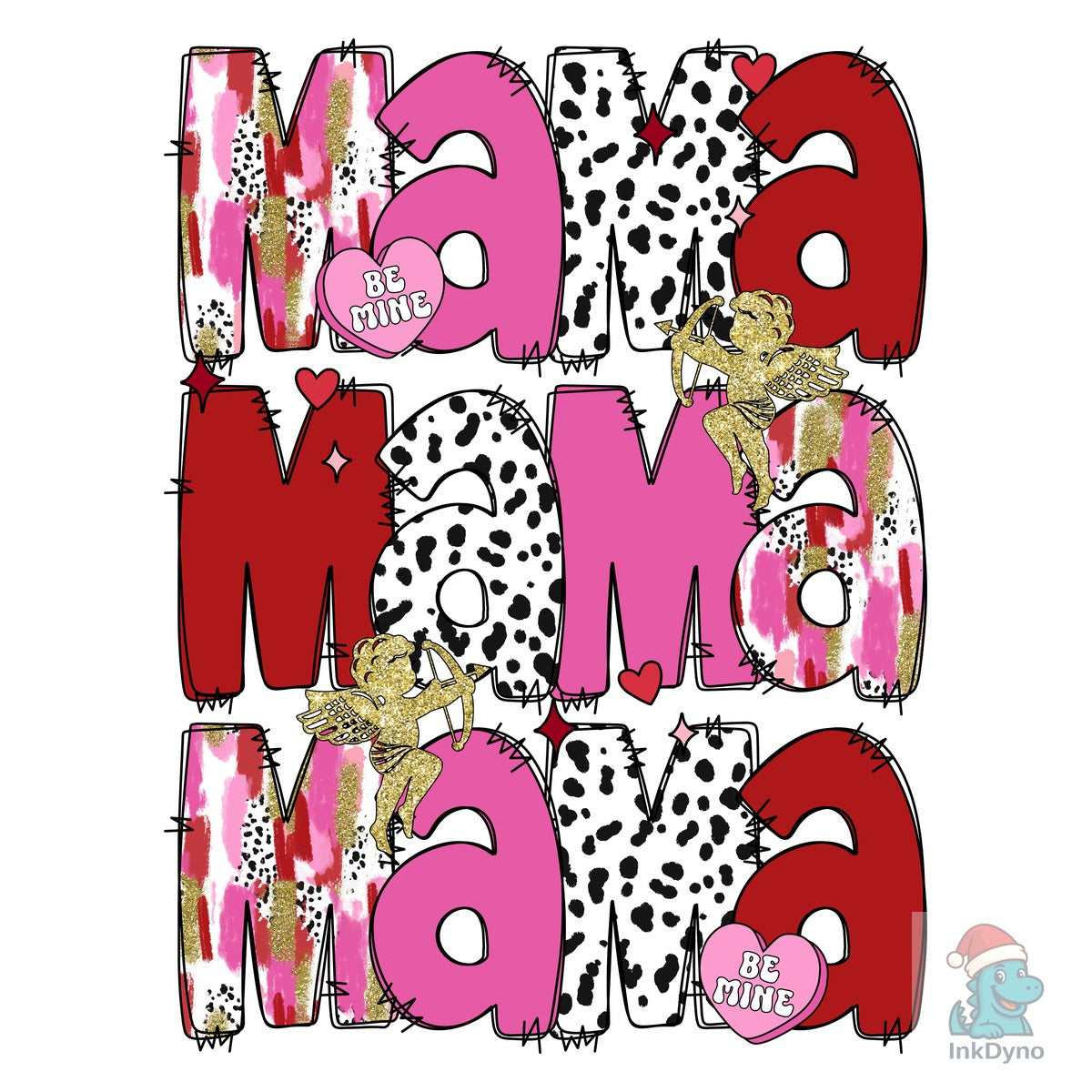 Pink Valentine Mama Valentines