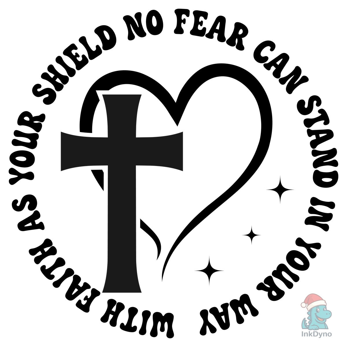 FAITH over FEAR Back & Front Design
