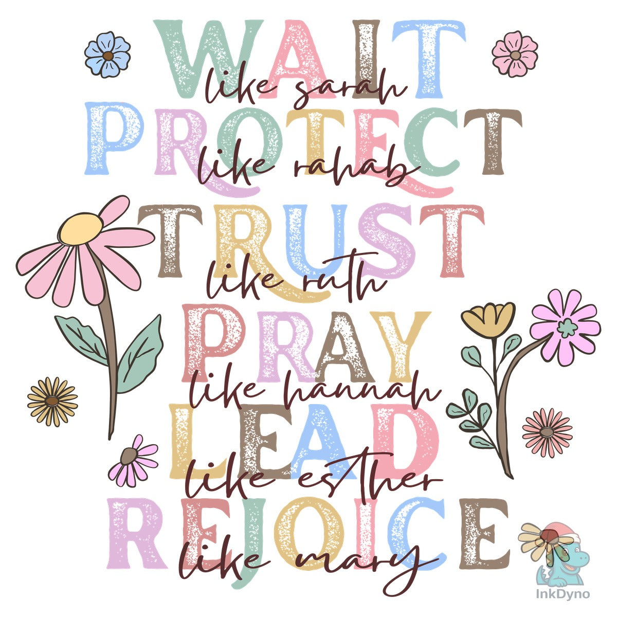 Easter Faith Floral Shirt Design