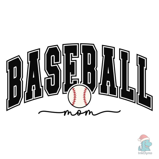 Sports Mom Sports Mama Baseball - DTF Transfer