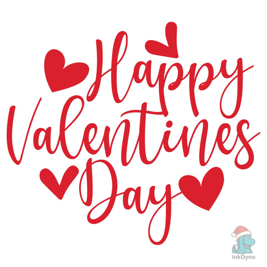 Happy Valentine's Day Design - DTF Transfer