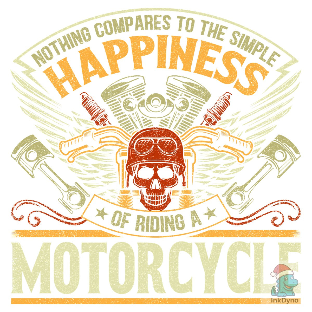 Custom Motorcycle T-shirt Design