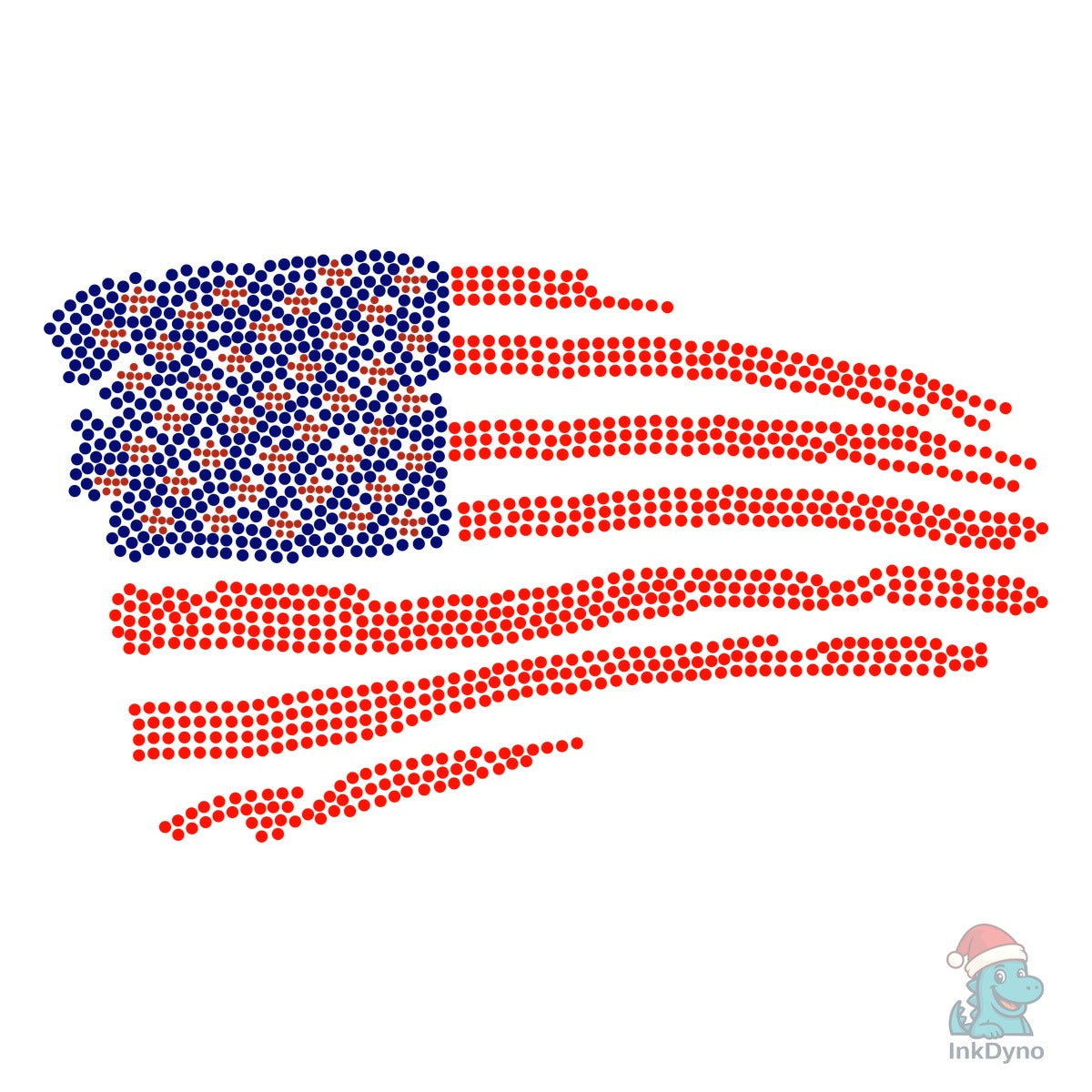 USA Rhinestone Templates Design