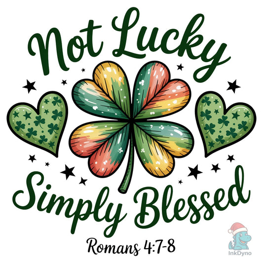 Saint Patrick Lucky Christian - DTF Transfer