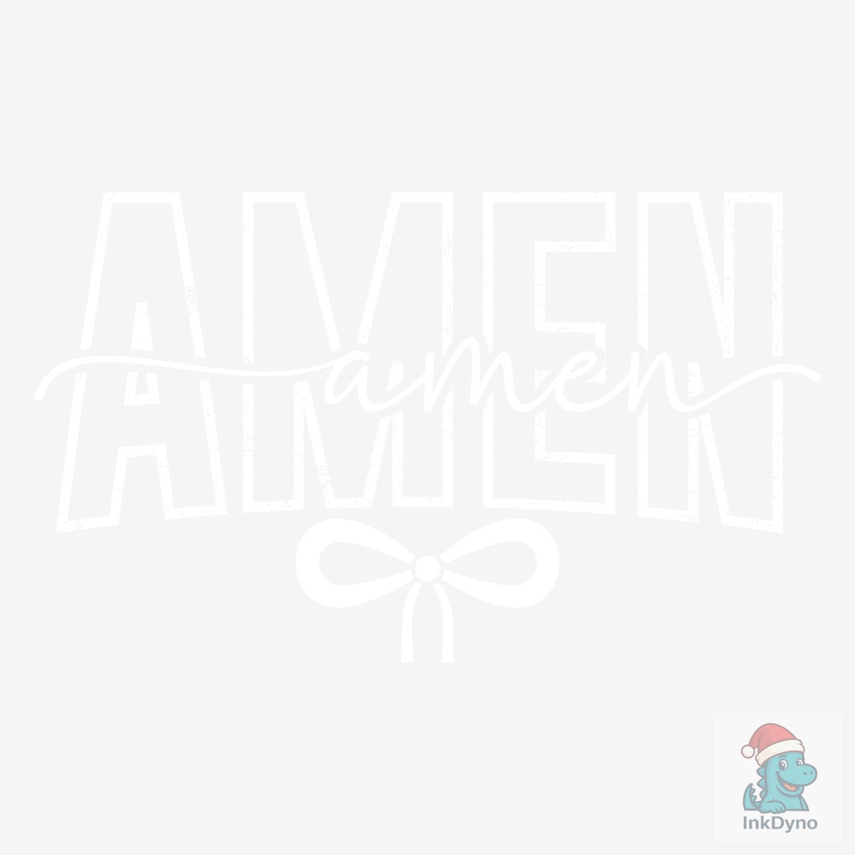 Amen Cross Bow Christian Bible