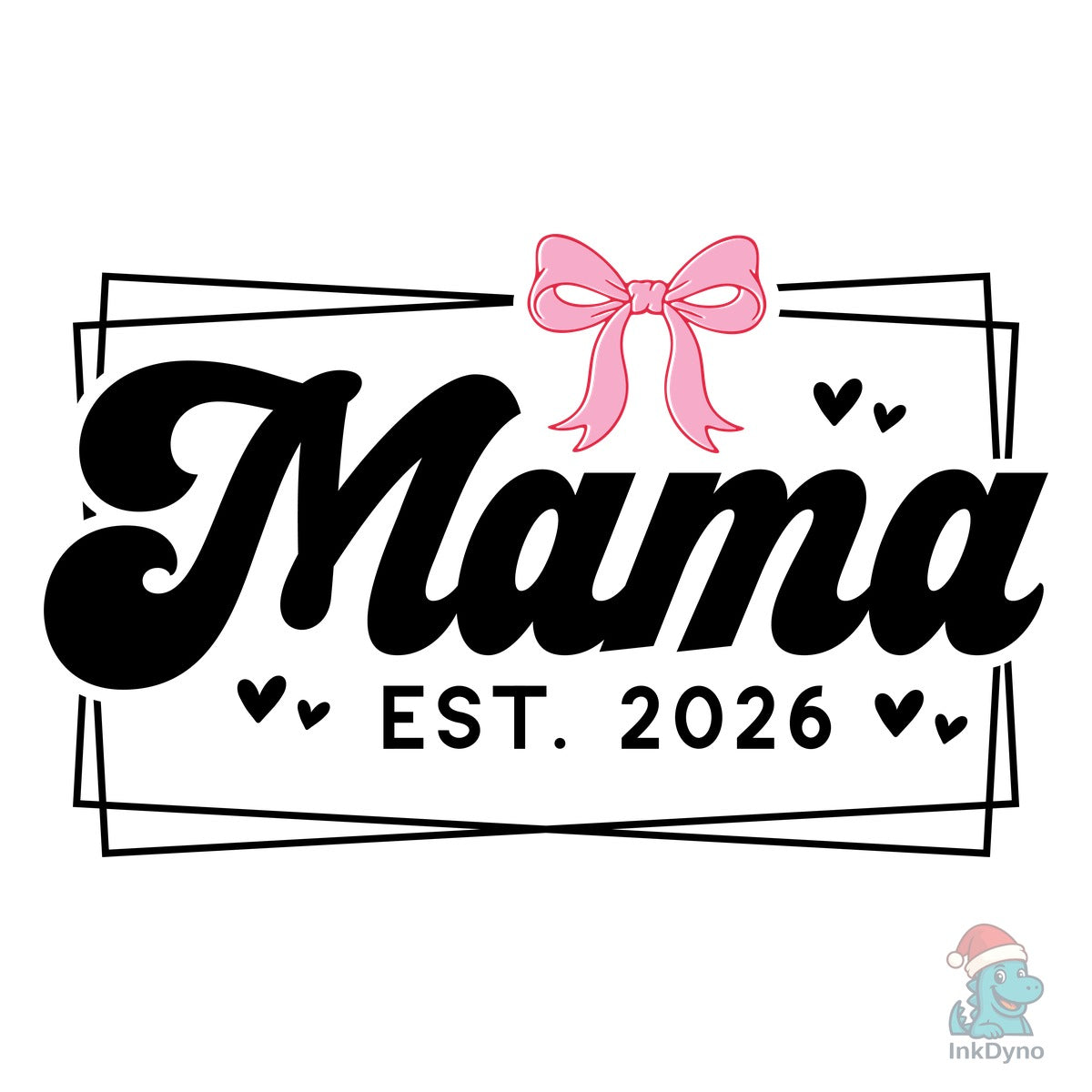 Mama Coquette Bow Mama Est 2026