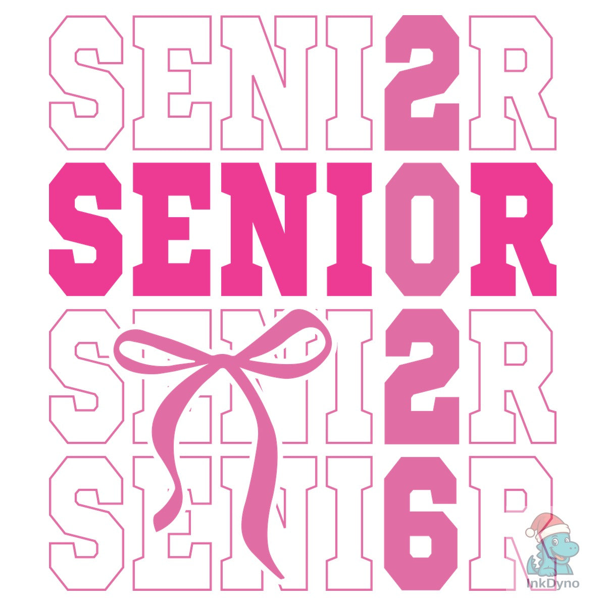 Senior 2026 Senior Coquette Bow