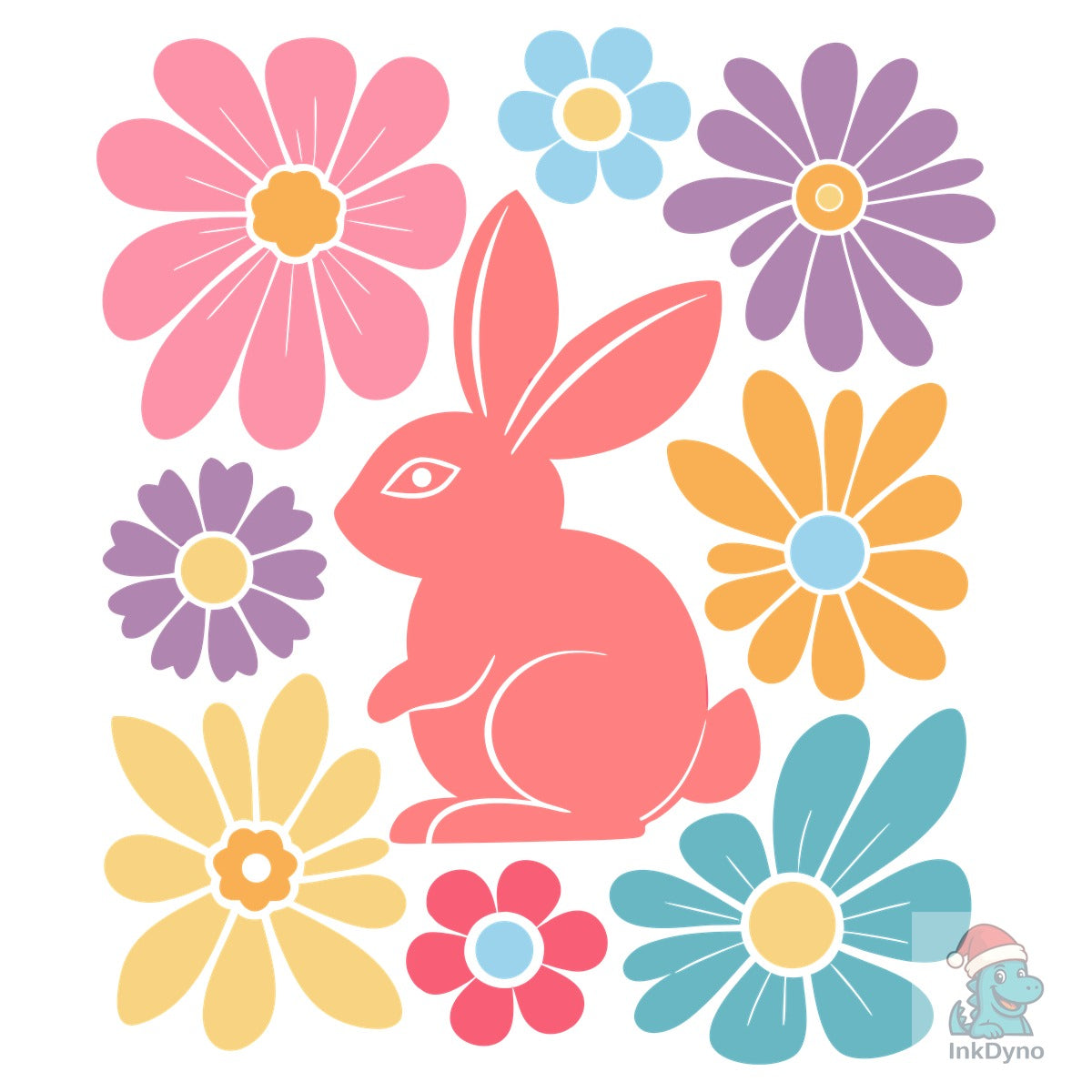 Happy Easter Bunny Boho Easter
