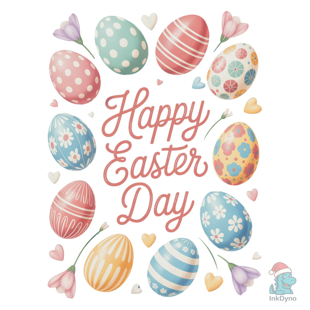 Happy Easter Day Eggs