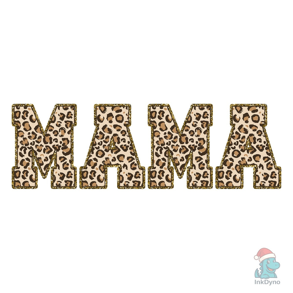 Mama Leopard Print Designs T-Shirt