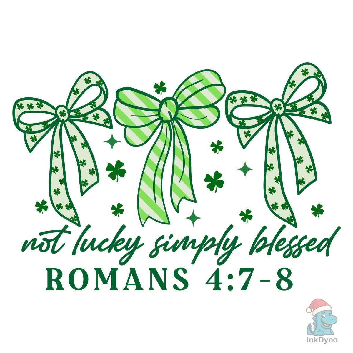 Not Lucky Simply Blessed Irish