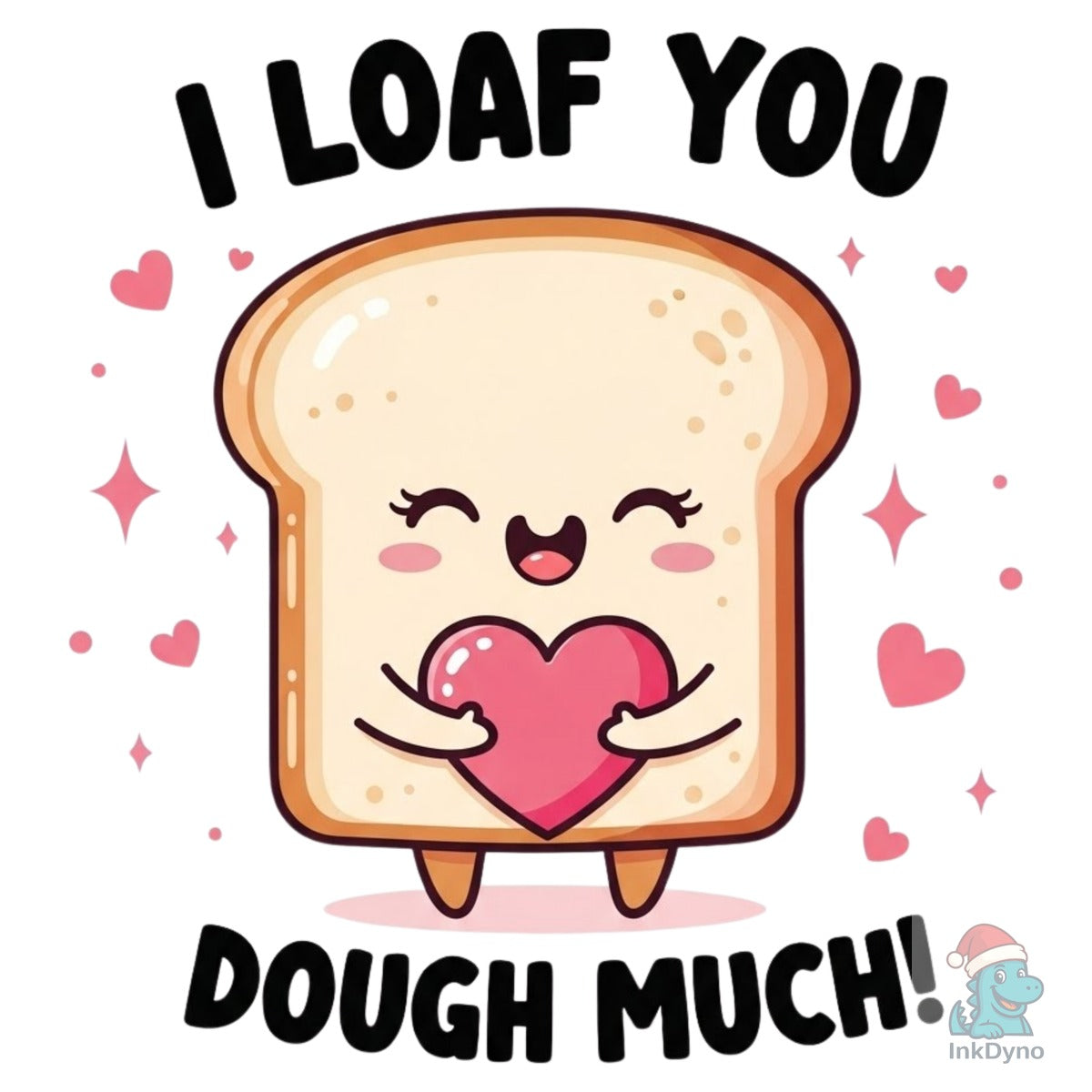 I Loaf You Dough Much Design