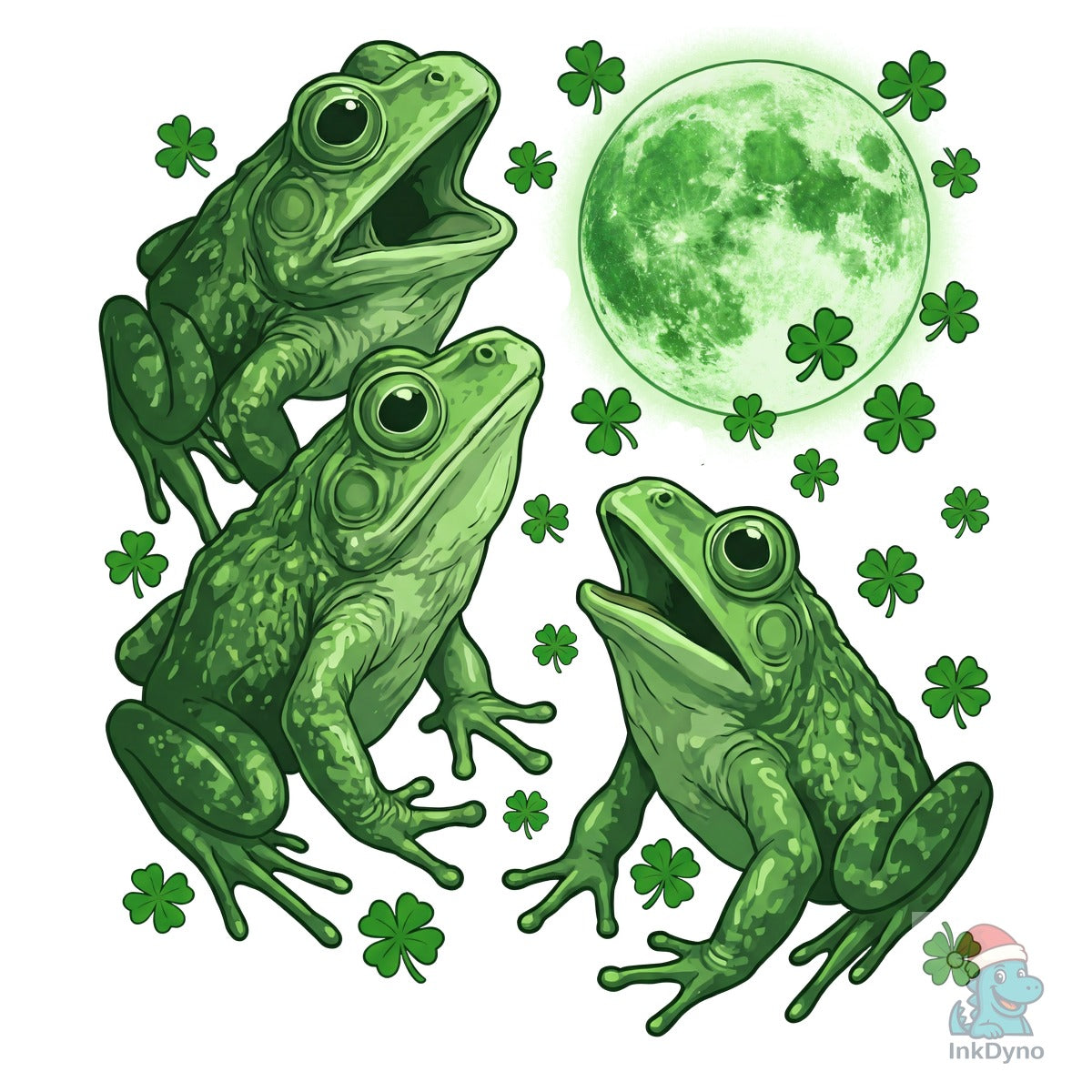 St Patrick's Frogs Howling to Moon