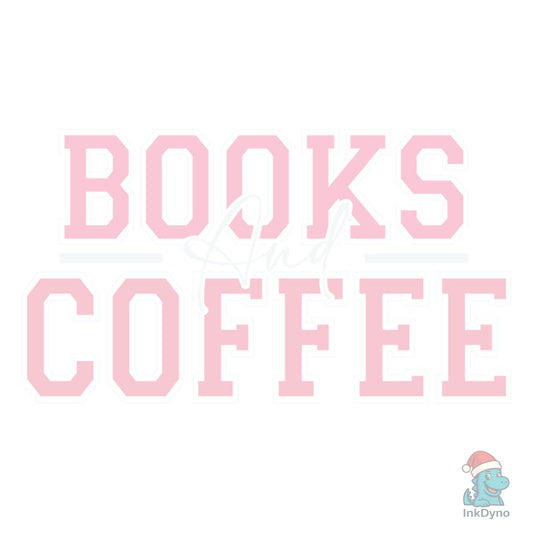 Bookish Books and Coffee - DTF Transfer