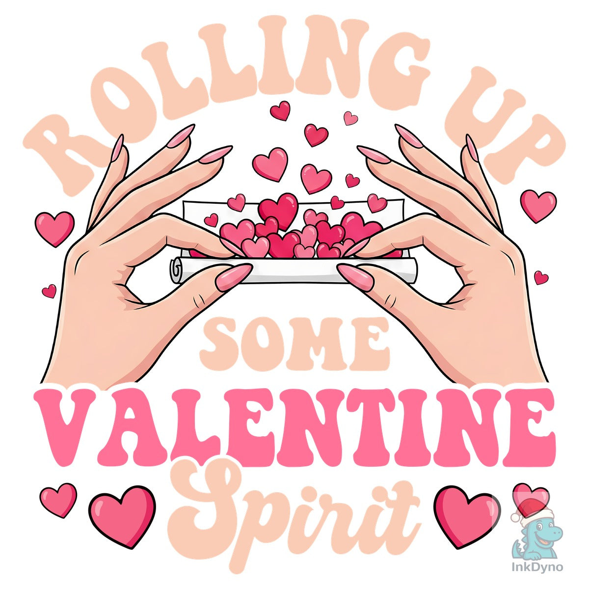 Rolling Spirit Valentine's Day T-Shirt