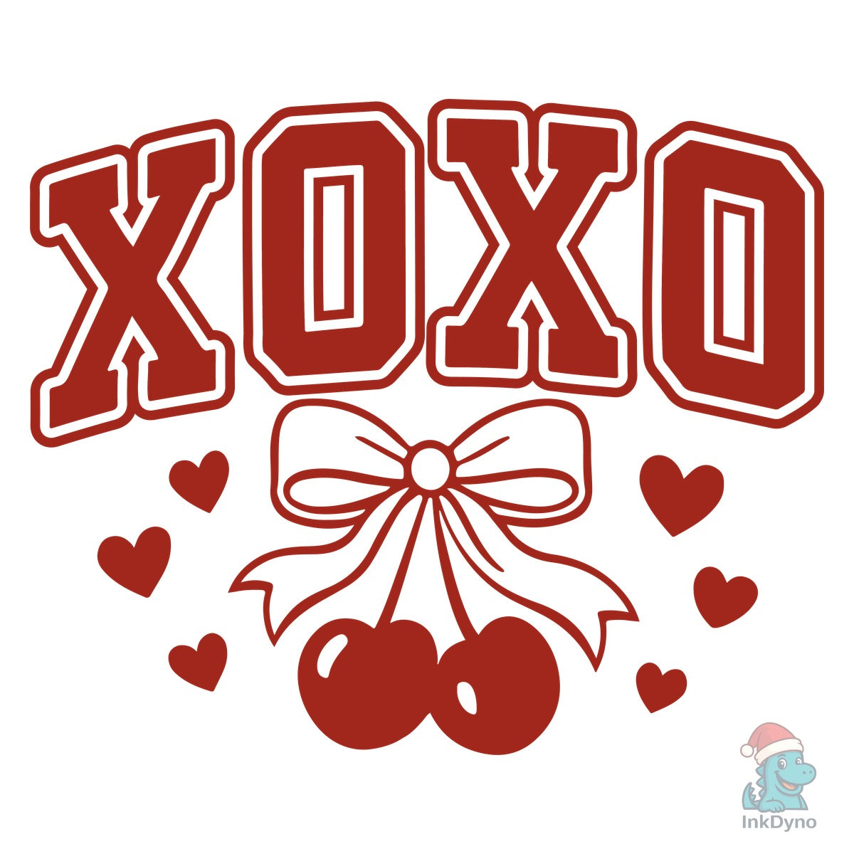 Valentine XOXO Bowl of Cherries