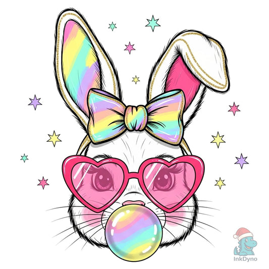 Easter Bunny Coquette - DTF Transfer