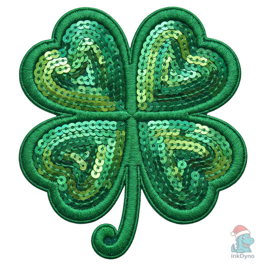 Sequin Shamrock Sublimation - DTF Transfer
