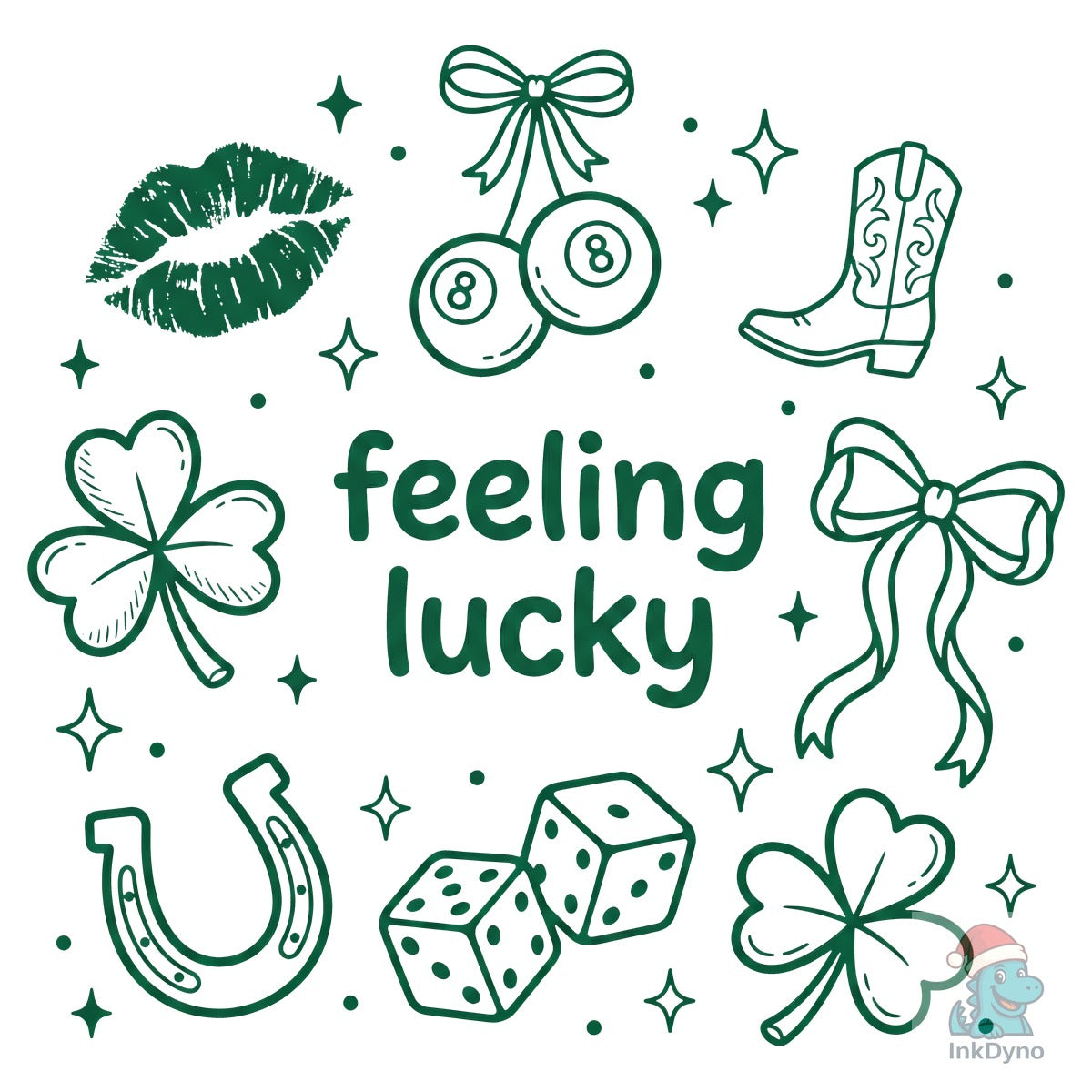 Feeling Lucky St Patrick's Icons