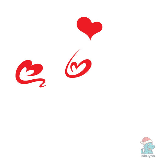 Happy Valentines Day T-shirt Design - DTF Transfer
