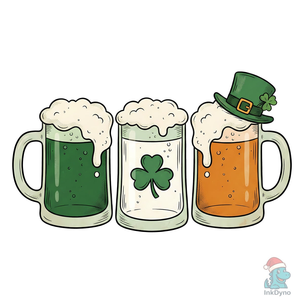 St Patrick's Day Irish Beer Mugs