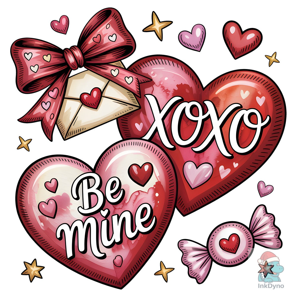 Xoxo Valentine Be Mine Design