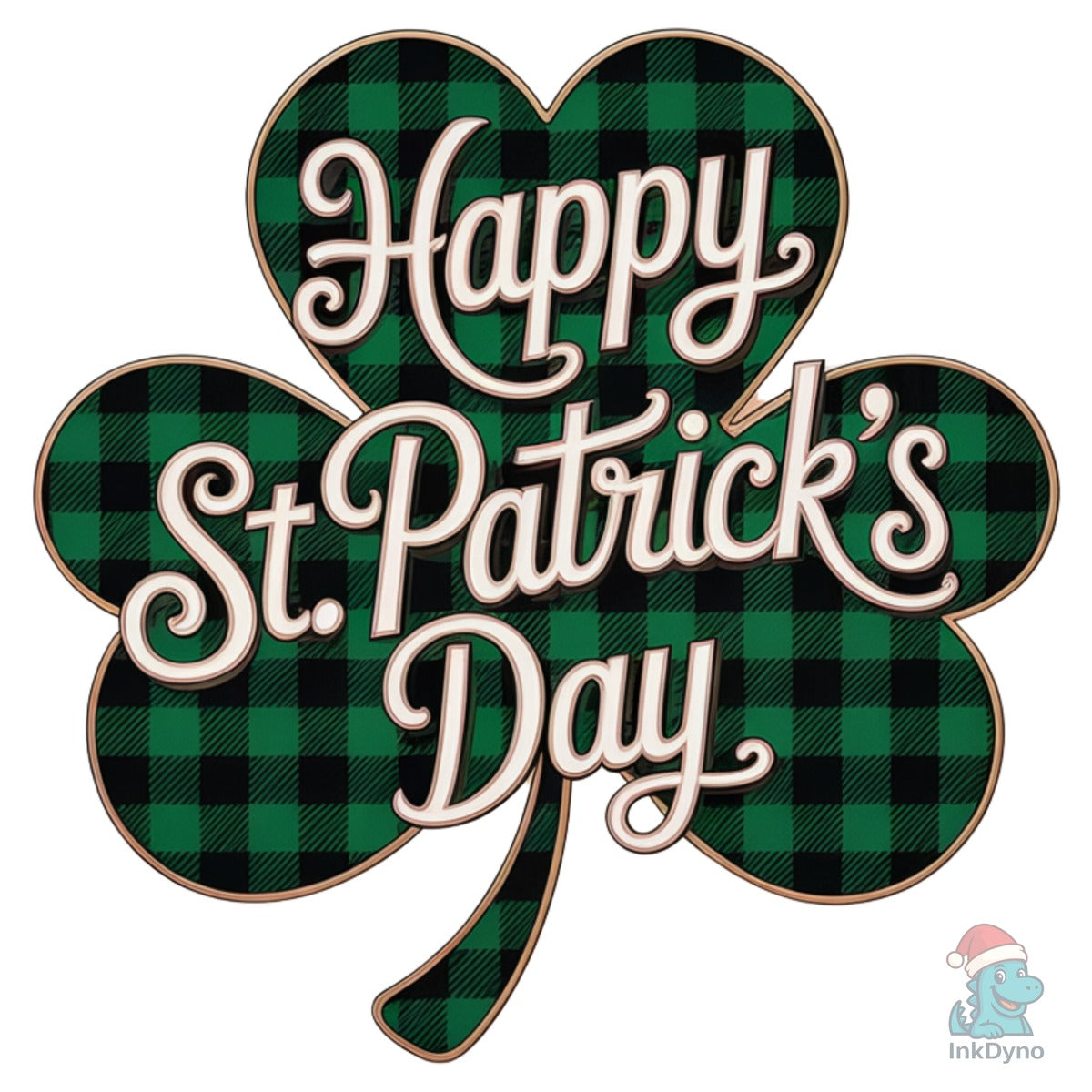 Happy St Patrick's Day Clover