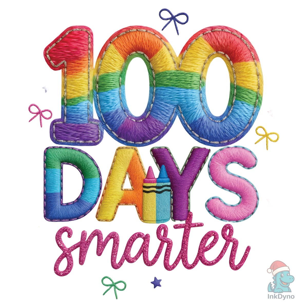Fax Yarn 100 Days of School Coquette