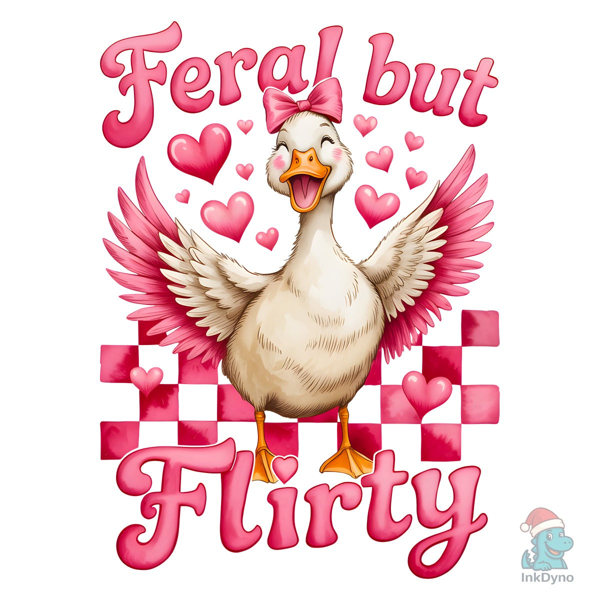 Goose Valentines Feral but Flirty